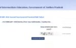 ap intermediate hall ticket 2026 for practical exams