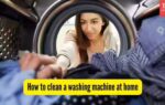 how to clean and service a washing machine at home