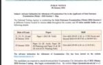jee main exam dates changed