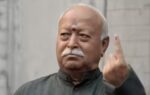 Maha civic polls rss chief bhagwat casts vote in nagpur.jpg