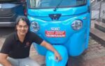 rakesh with his auto