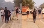 rcb players take morning walk on indian road screengrabs