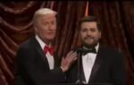 snl show showing trump and vance