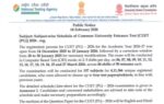 cuet pg 2026 nta releases subject wise schedule at examsntanicin check details here