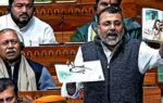 nishikant takes a page out of rahuls book to attack cong