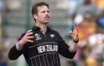 bengaluru new zealand39s lockie ferguson reacts during the icc men39s cricket wor