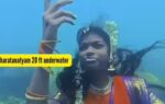 bharatanatyam 20 ft underwater