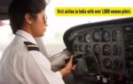 first airline in india with over 1000 women pilots