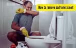 how to remove bad toilet smell
