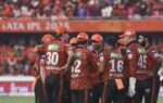 hyderabad sunrisers hyderabad players before the second innings of the ipl 2025