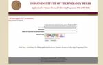 iit delhi srfp 2026