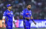 jaipur mumbai indians39 captain hardik pandya with teammate suryakumar yadav dur