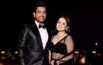 ms dhoni with wife sakshi pti photo