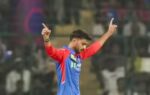 new delhi dc39s axar patel reacts during the indian premier league 2025 cricket