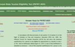 pstet 2026 provisional answer key released