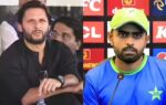 shahid afridi and babar azam agency photos