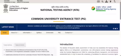 when will nta release cuet pg admit card 2026