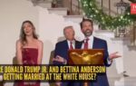 are donald trump jr and bettina anderson getting married at the white house