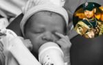 chris brown baby