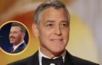 george clooney supports jimmy kimmel as donald trump demands he be fired jokes are jokes