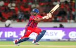 hyderabad apr 05 ani lucknow super giants39 skipper rishabh pant plays a shot