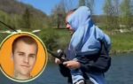 justin bieber shares sweet fishing moments with son jack blues in a rare family glimpse