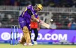 kolkata apr 02 ani kolkata knight riders39 sunil narine plays a shot during t