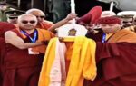 sacred relics of buddha from national museum reach ladakh as leh marks buddha purnima