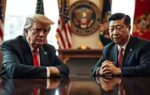 trump xi ai photo