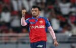 new chandigarh apr 19 ani punjab kings39 yuzvendra chahal celebrates the wick