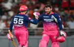 new chandigarh apr 28 ani rajasthan royals39 shubham dubey and donovan ferrei