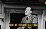 quote of the day by cs lewis