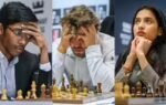 r praggnanandhaa magnus carlsen and divya deshmukh photo by michal walusza norway chess