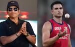 sachin tendulkar and his son arjun
