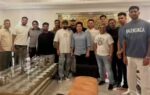 sachin tendulkar meets lsg players photo from mohsin khan39s instagram