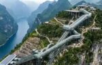 worlds longest escalator chinas 905 meter sky ladder lets you climb 80 floors in 20 minutes