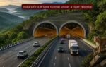 indias first 8 lane tunnel beneath a tiger reserve