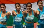 indias womens 4x100m relay team