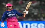 jaipur apr 25 ani rajasthan royals39 vaibhav sooryavanshi celebrates his half