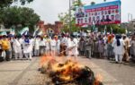 kisan mazdoor morcha protest india us trade deal