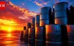 oil price tumble to pre war levels