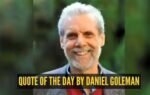 quote of the day by daniel goleman