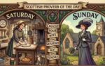 scottish proverb of the day image generated via google gemini