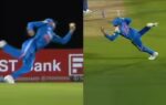 shubman gill takes one handed blinder