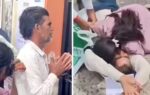 the clip has gone viral on social media