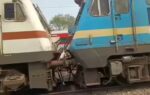 two empty train rakes come face to face on same track in bhubaneswar