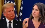 us president trump and spanish mp irene moreno