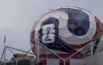 vancouver turns its science world museum into a giant 17 story soccer ball for the world cup