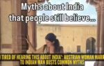 austrian woman challenges what the world thinks about india