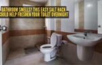 bathroom with unpleasant odour